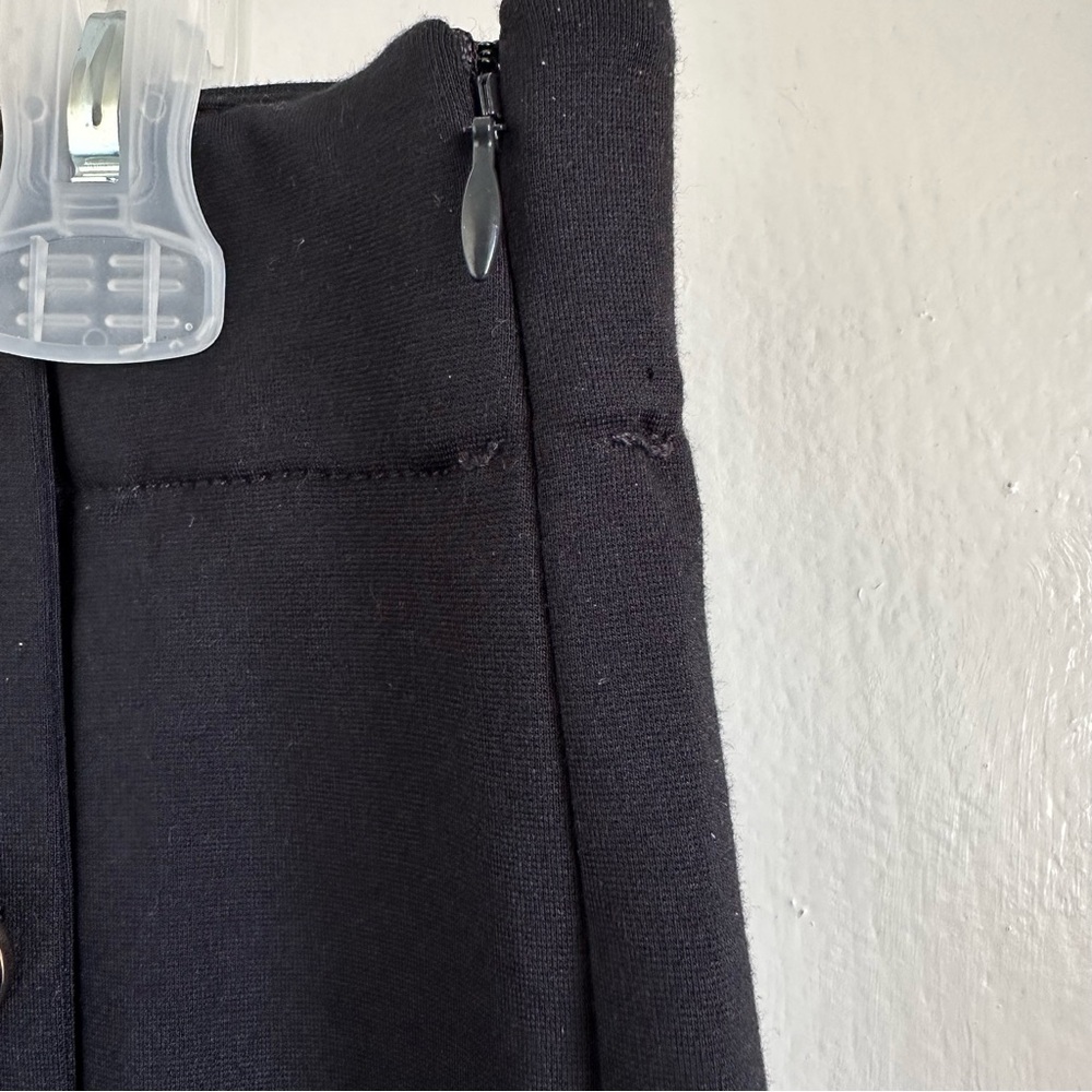 Ann Taylor The Sailor Dramatic Black Wide-Leg Stretchy Trousers Pants Size 16P - Picture 10 of 15